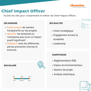 Fiche métier : Chief Impact Officer.