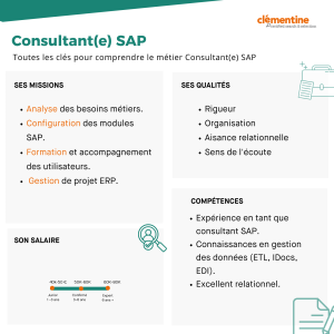 Fiche métier : Consultant(e) SAP